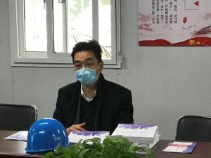 市建設(shè)局黨委書記、局長戴健赴房總集團(tuán)市北32#地塊視察復(fù)工復(fù)產(chǎn)安